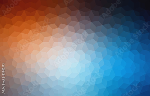 Abstract Two-dimensional  colorful background