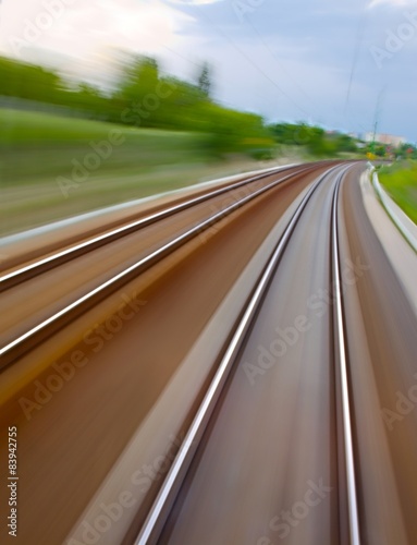 Rails blur © Gudellaphoto
