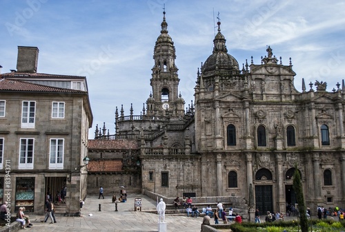 Fachada Azabacherías, Catedral de Santiago de Compostela