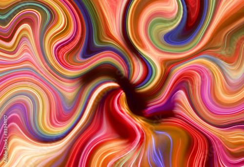Fototapeta Naklejka Na Ścianę i Meble -  mixing paint color