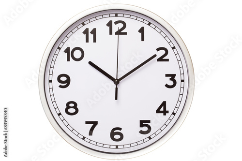 Clock isolated with clipping path