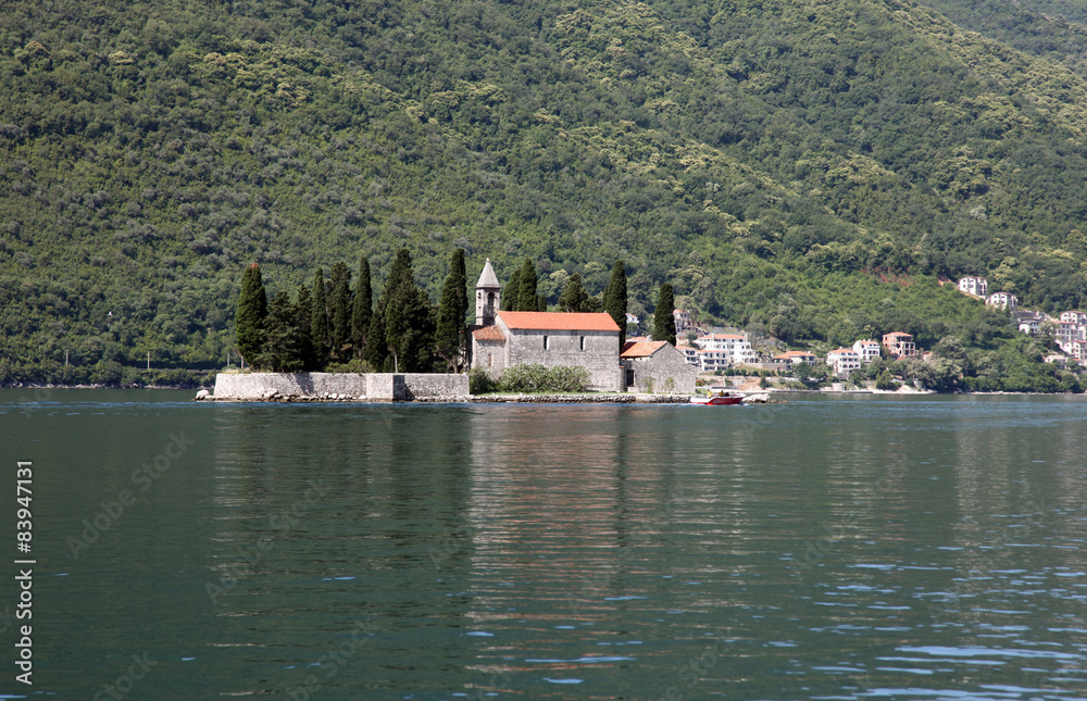 Church of St George, Perast, Bay of Kotor, Montenegro