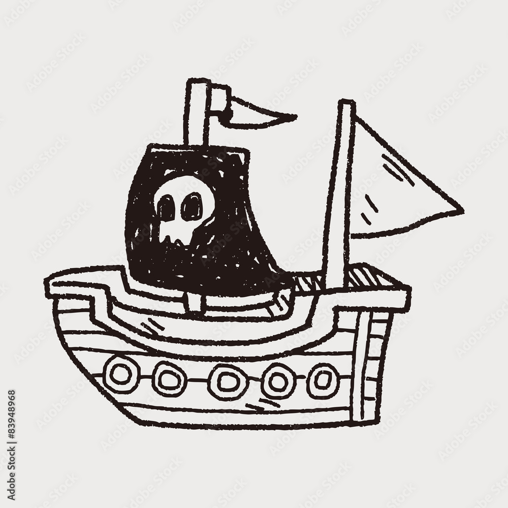 pirate ship doodle pirate ship doodle