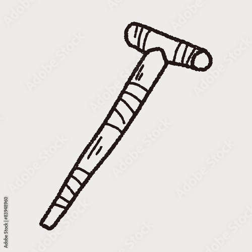crutch doodle