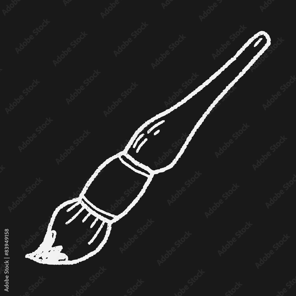 Obraz premium Doodle Brush