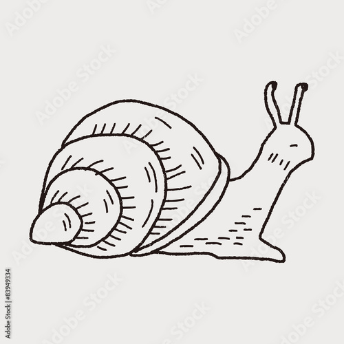 snail doodle