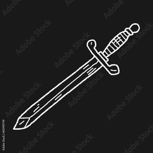 sword doodle