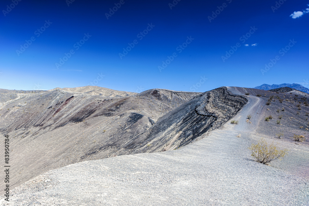 Geological Formations in Ubehebe Volcano in Death Valley Nationa Geological Formations in Ubehebe Volcano in Death Valley Nationa