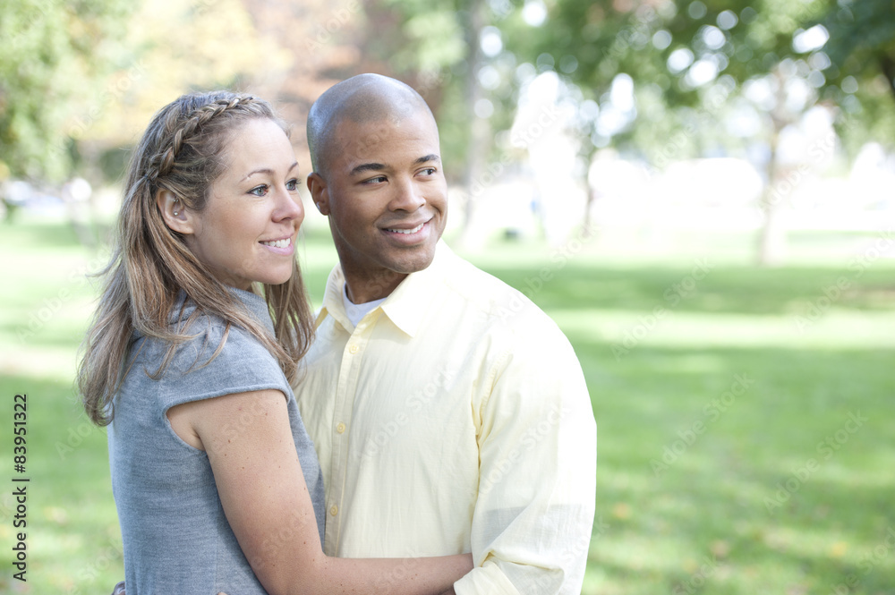 Happy Interracial Couple