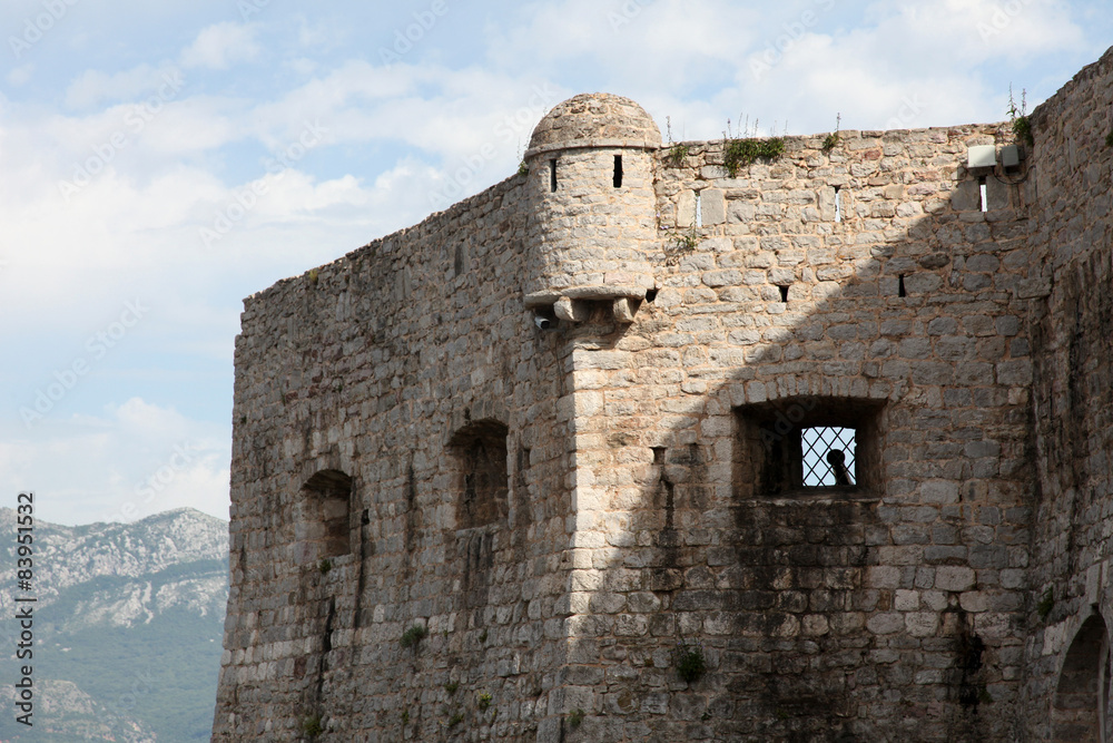 Old Budva city walls, Montenegro