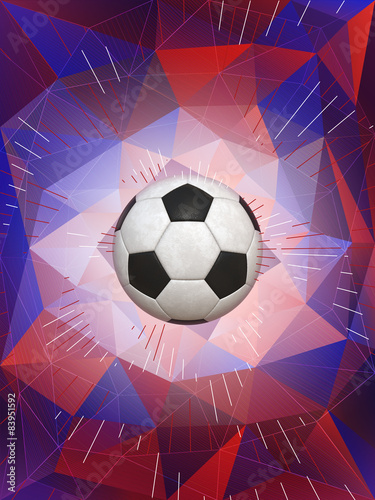 England Soccer Ball Background