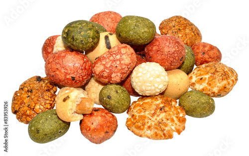 Bild auf Leinwand Peanut Crackers