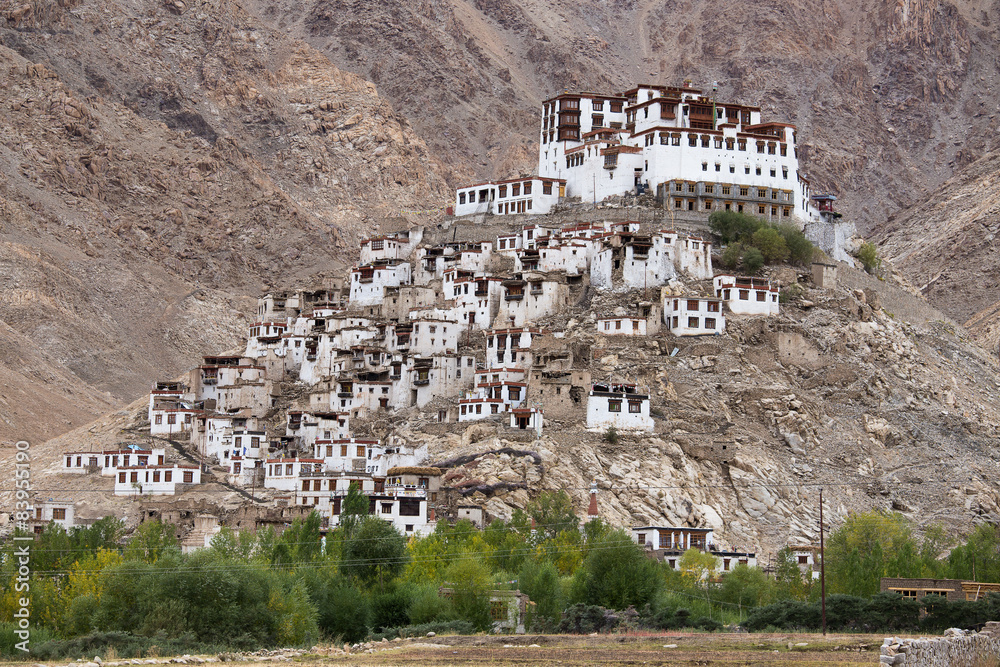 Obraz premium Chemdey Buddhist monastery in Ladakh, India