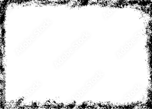 Grunge brush frame
