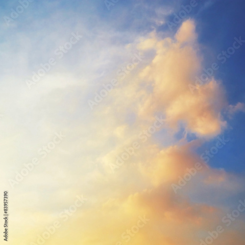 Beautiful evening sky