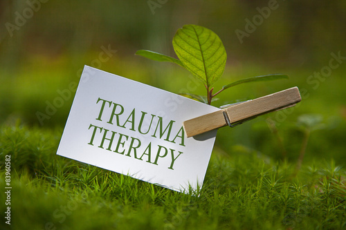 Fototapeta Naklejka Na Ścianę i Meble -  Trauma Therapy