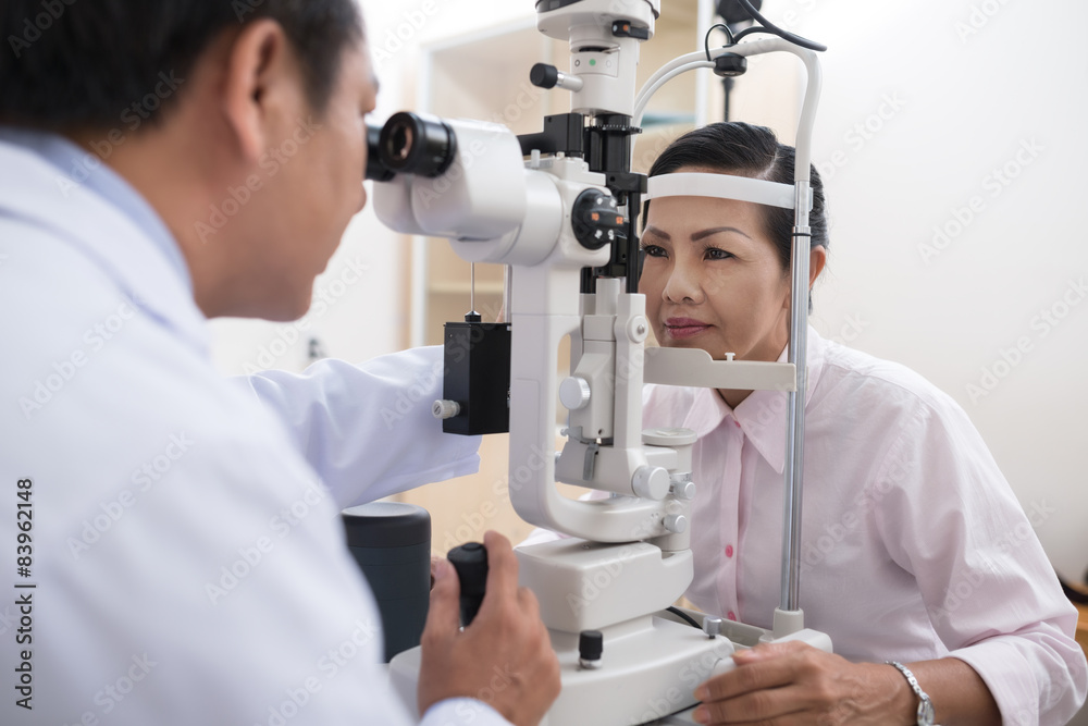 Eyesight examination Eyesight examination