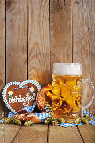 Bayerisches Lebkuchenherz mit Bier
