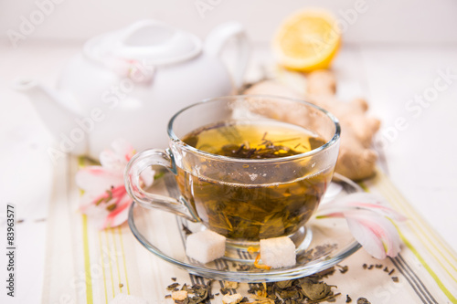 tea with ginger