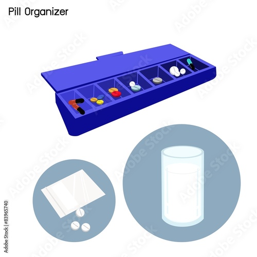 Pill Organizer for Each Day of The Week