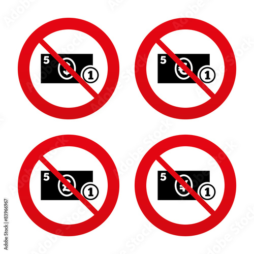 Free Download Cash money signs. Dollar, euro and pound icons. - GFXLoad
