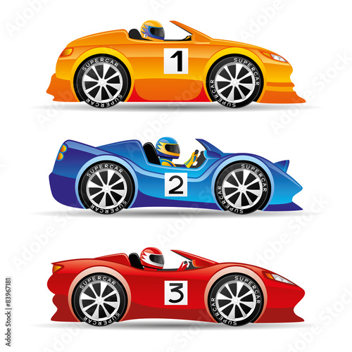 Racing cars. © Lenan