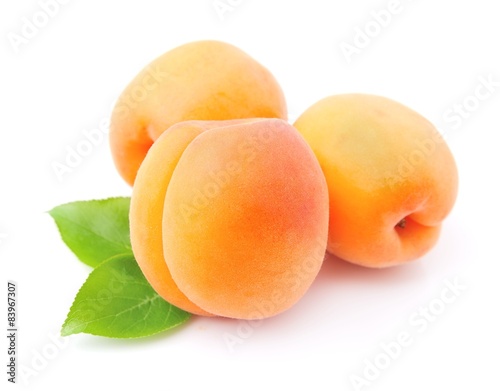 Leinwand Poster Sweet apricots fruits