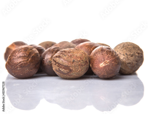 Wallpaper Mural Nutmeg over white background Torontodigital.ca