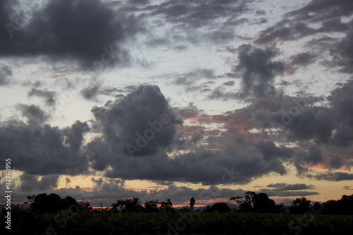 Düsterer Wolkenhimmel