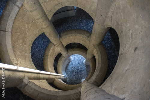 Obraz na płótnie Spiralweg w salonie