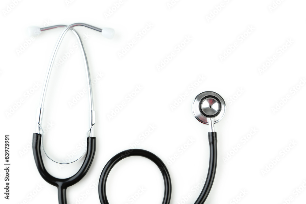 Stethoscope on white background Stethoscope on white background