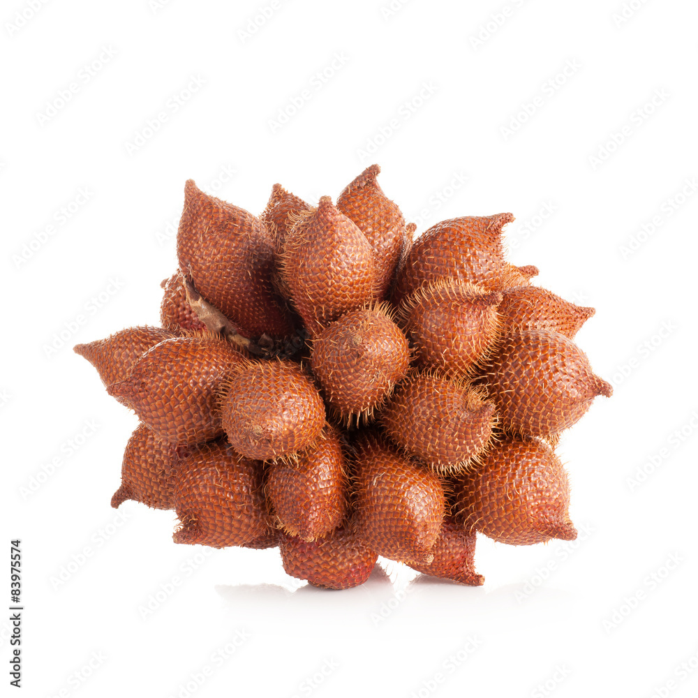 Fototapeta premium salak isolated on a white background