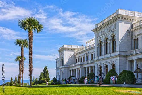 Livadia palace in Yalta, Crimea, Russia. 