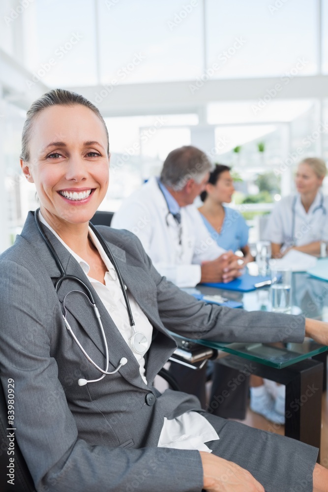 Team of doctors having a meeting Team of doctors having a meeting