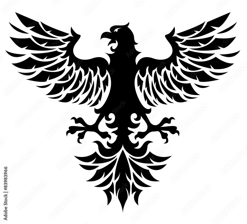 Obraz premium Black eagle 