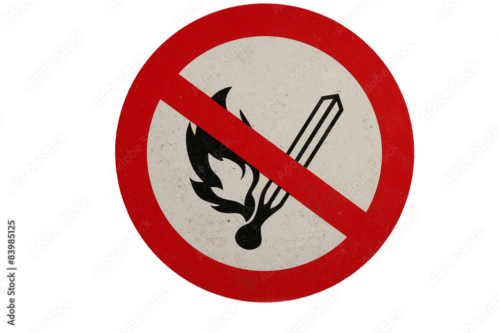 No smoking sign / symbol. Isolated on a white background. No smoking sign / symbol. Isolated on a white background.