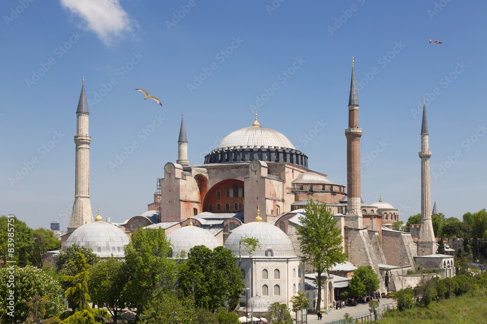 Fototapeta premium Hagia Sophia is the main church of the Byzantine empire
