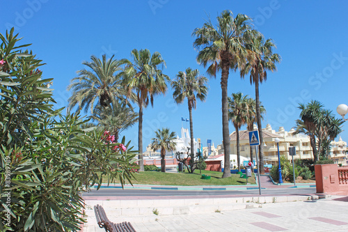 Station balnéaire de Benalmadena, Espagne