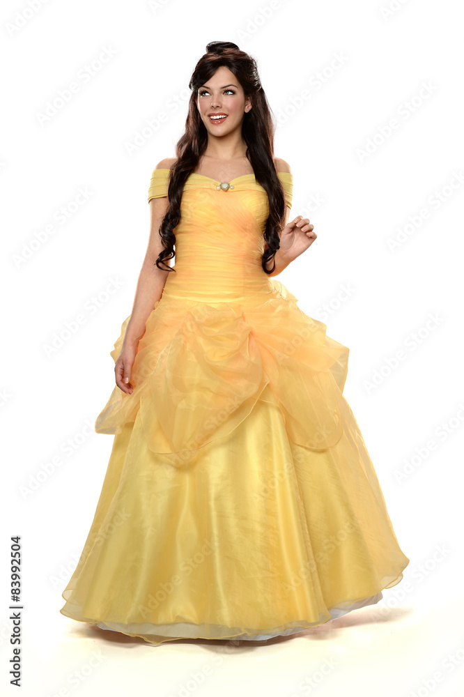 Beautiful Woman in Princess Costume Beautiful Woman in Princess Costume