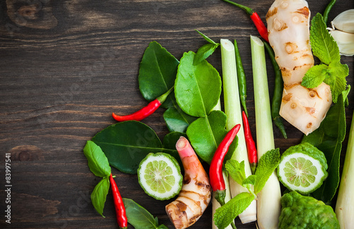 Fototapeta Naklejka Na Ścianę i Meble -   Asian herbs and spice