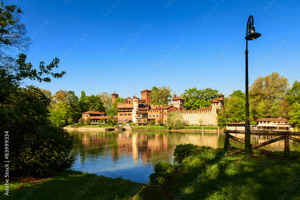 Fototapeta premium medieval village