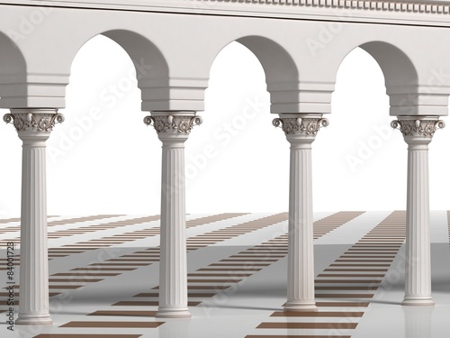Column Arc Corridor