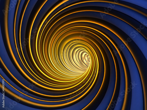 Abstract 3d Vortex