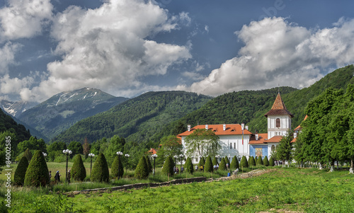 Sambata de Sus Monastery also known as the Brancoveanu Monastery