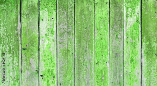 Old painted wood wall - texture or background