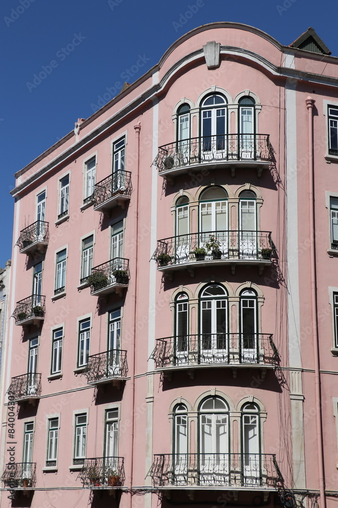 Obraz premium Immeuble à Lisbonne