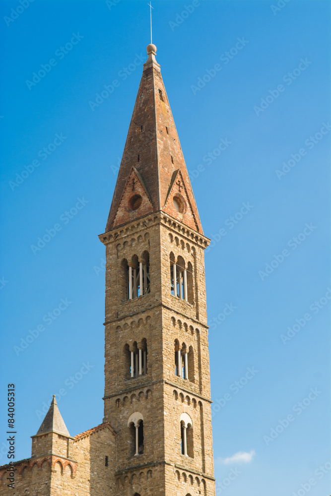 Campanile di Santa Maria Novella a Firenze, Toscana, Italia Campanile di Santa Maria Novella a Firenze, Toscana, Italia