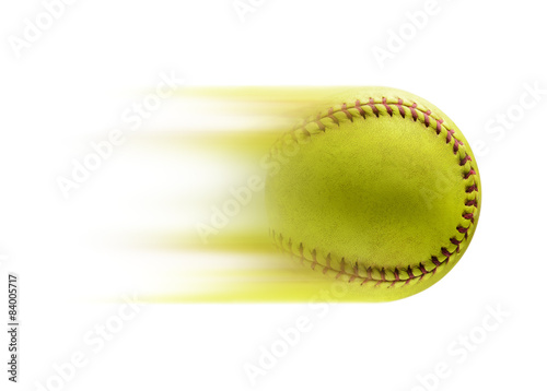 Full speed. Ball, softball, baseball