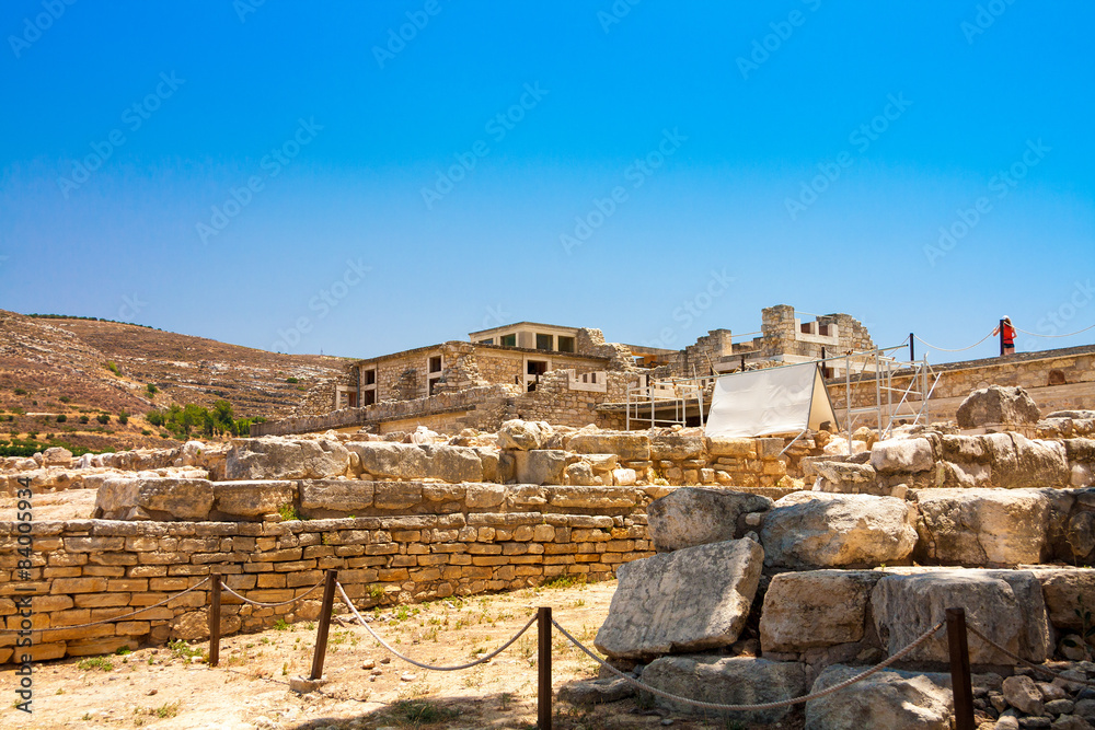 Knossos palace.
