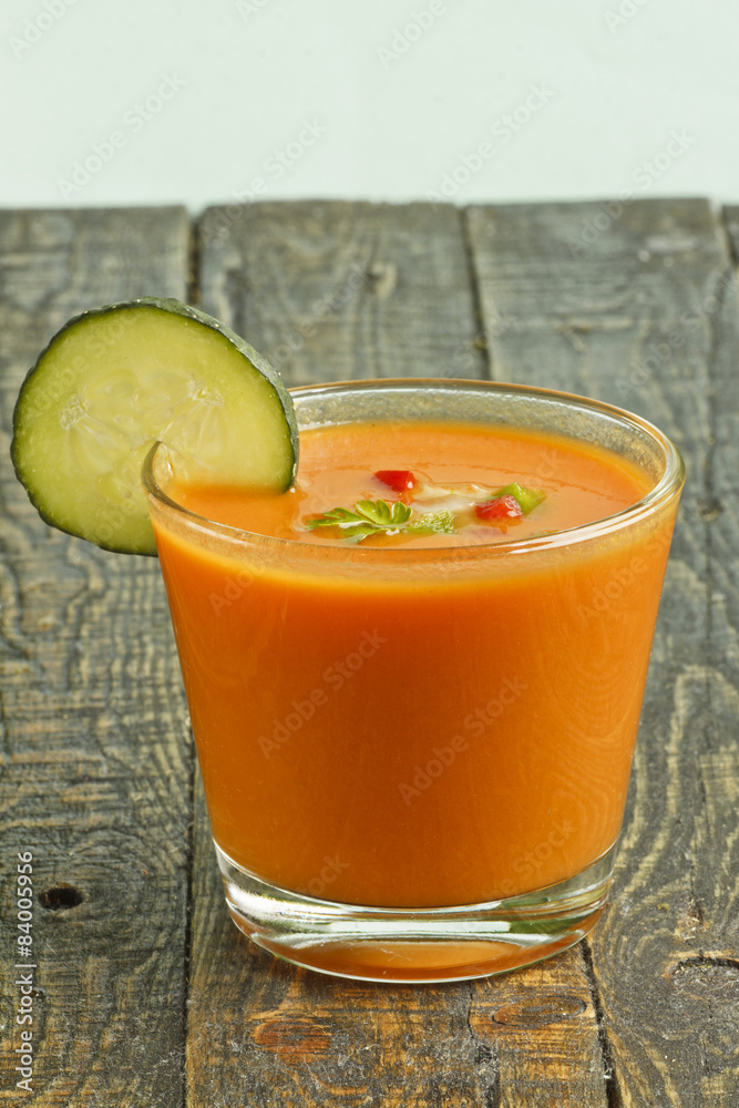 Spanish Gazpacho glass Spanish Gazpacho glass